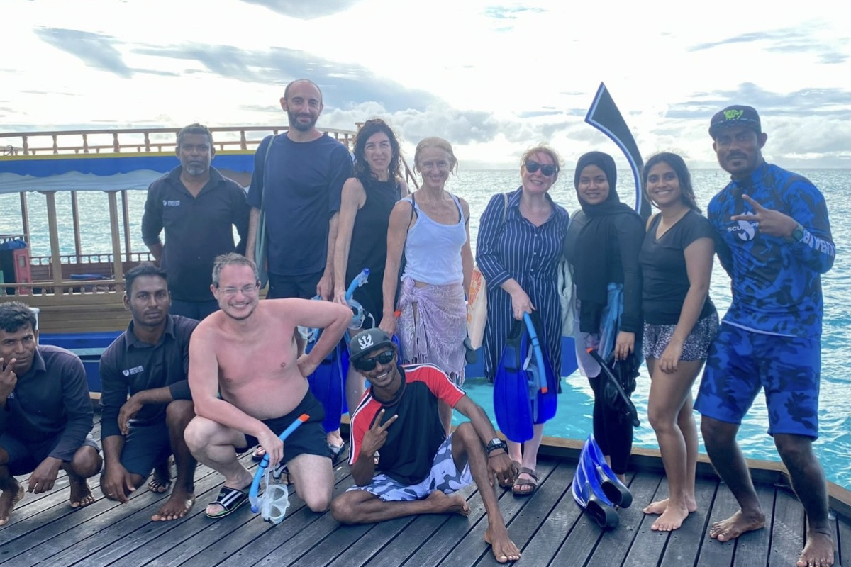 snorkelling with mercure maldives