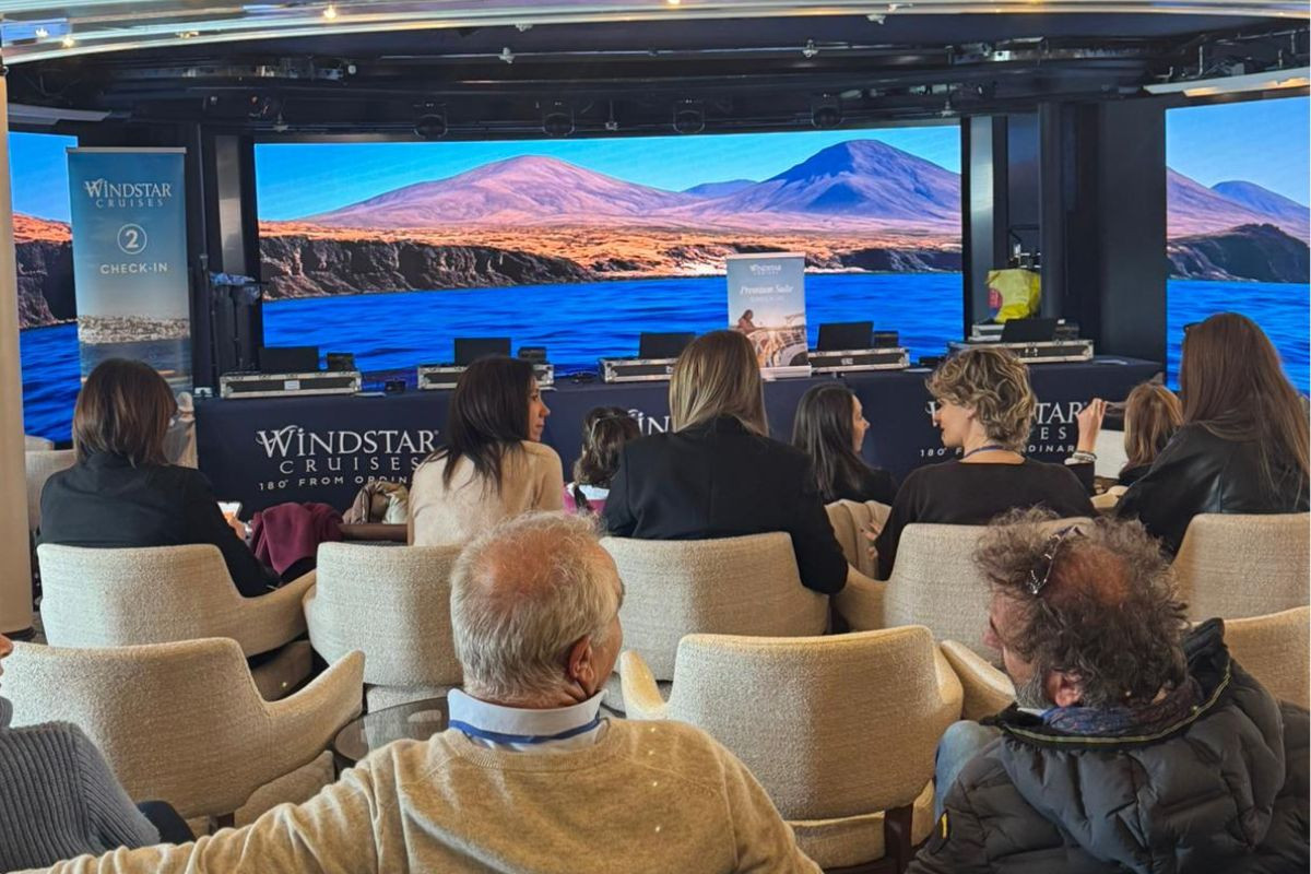 Windstar onboard visit